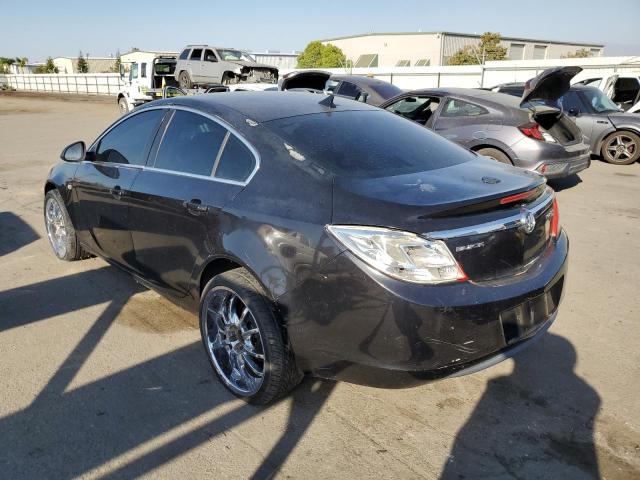 W04GP5EC0B1006771 - 2011 BUICK REGAL CXL BLACK photo 3