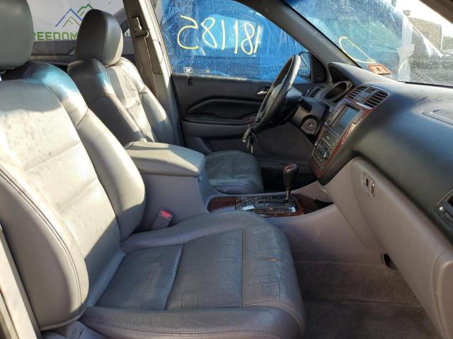 2HNYD18895H535655 - 2005 ACURA MDX TOURIN SILVER photo 5