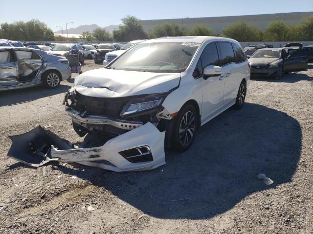 5FNRL6H95KB032614 - 2019 HONDA ODYSSEY EL WHITE photo 2