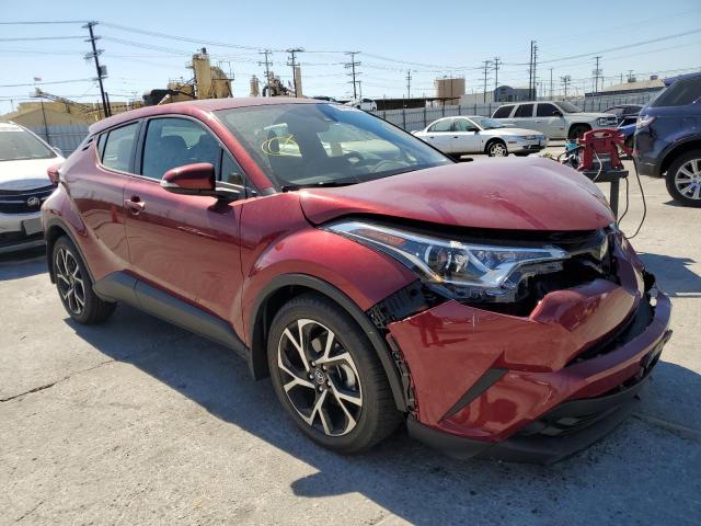 JTNKHMBX4K1053506 - 2019 TOYOTA C-HR XLE RED photo 1