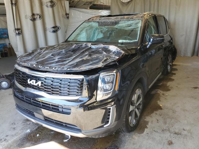 5XYP34HC1NG290293 - 2022 KIA TELLURIDE BLACK photo 2