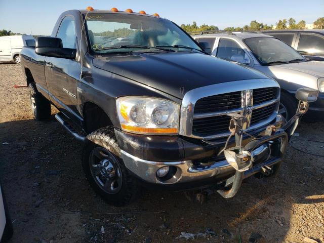 3D7KS26D46G255866 - 2006 DODGE RAM 2500 S BLACK photo 1