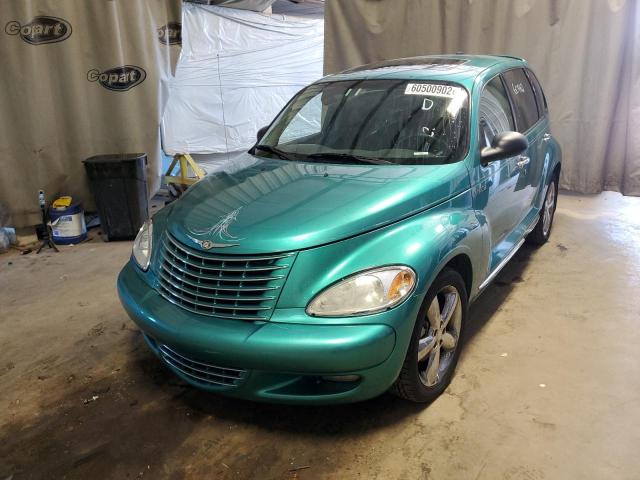 3C8FY78G24T216372 - 2004 CHRYSLER PT CRUISER GREEN photo 2