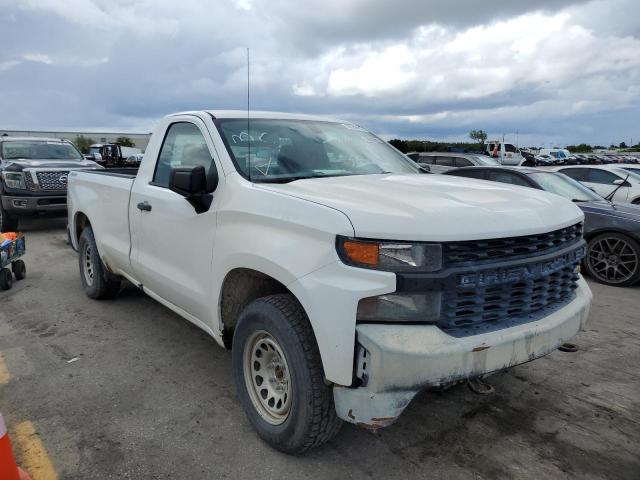 3GCNYAEF3KG181689 - 2019 CHEVROLET SILVERADO WHITE photo 1