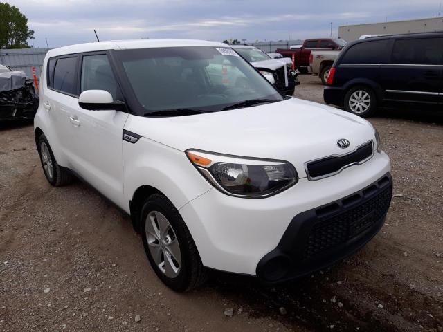 KNDJN2A21G7265433 - 2016 KIA SOUL WHITE photo 1