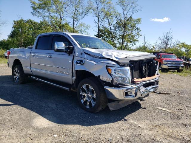 1N6AA1F17JN527557 - 2018 NISSAN TITAN XD S SILVER photo 1