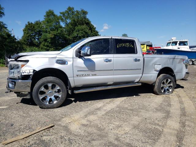 1N6AA1F17JN527557 - 2018 NISSAN TITAN XD S SILVER photo 9