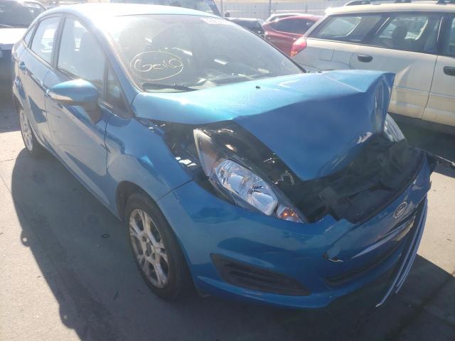 3FADP4BJXEM220430 - 2014 FORD FIESTA SE BLUE photo 1