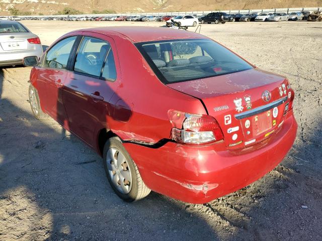 JTDBT923871057045 - 2007 TOYOTA YARIS MAROON photo 3