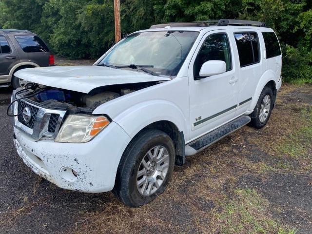 5N1BR18A98C620997 - 2008 NISSAN PATHFINDER WHITE photo 2