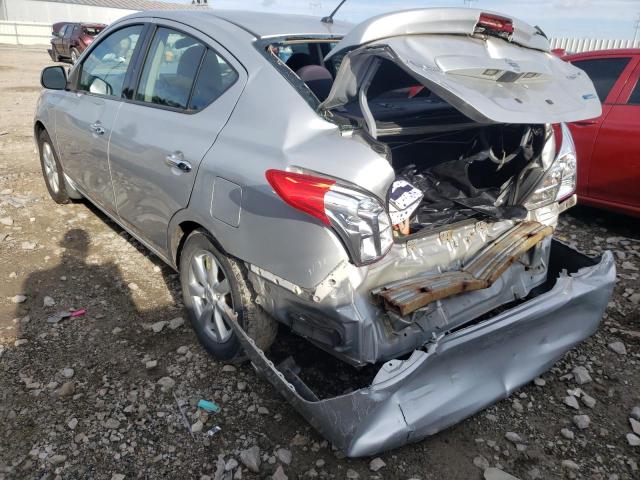 3N1CN7AP5EL859343 - 2014 NISSAN VERSA S SILVER photo 3