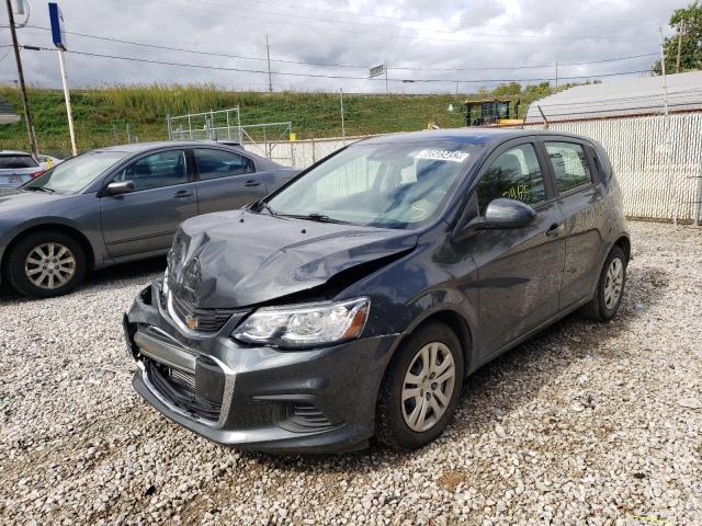 1G1JG6SB0L4129329 - 2020 CHEVROLET SONIC GRAY photo 2