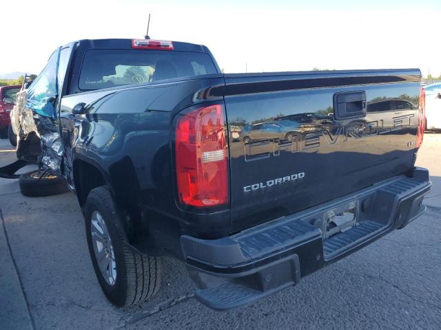 1GCHSCEA2M1280228 - 2021 CHEVROLET COLORADO L BLACK photo 3