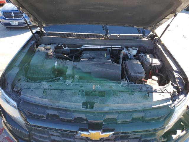 1GCHSCEA2M1280228 - 2021 CHEVROLET COLORADO L BLACK photo 7