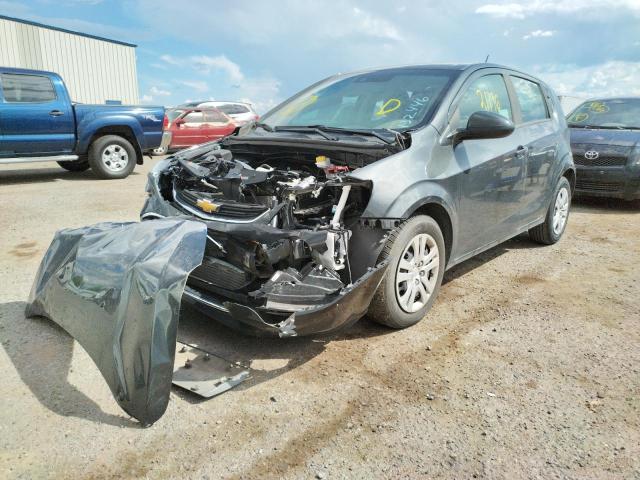 1G1JG6SB8L4132446 - 2020 CHEVROLET SONIC CHARCOAL photo 1