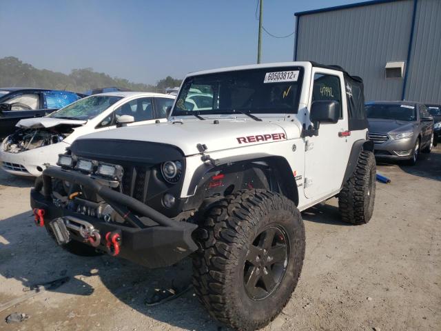 1C4AJWAG5HL732764 - 2017 JEEP WRANGLER S WHITE photo 2
