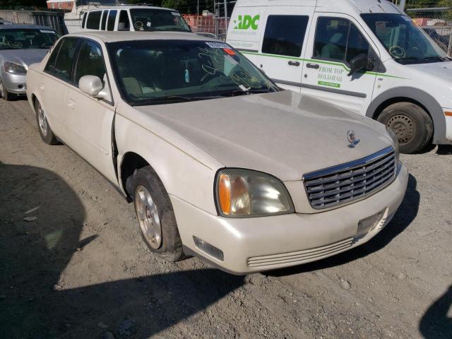 1G6KD54YXYU253134 - 2000 CADILLAC DEVILLE CREAM photo 1