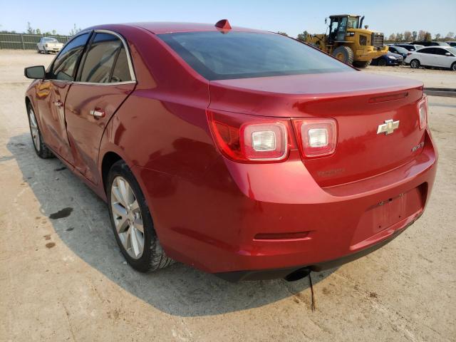 1G11H5SA0DF325128 - 2013 CHEVROLET MALIBU LTZ მუქწითელი ფოტო 3