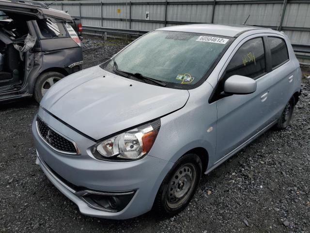 ML32A3HJ7KH012562 - 2019 MITSUBISHI MIRAGE ES SILVER photo 2