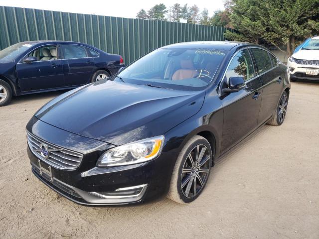 LYV612TK5GB101323 - 2016 VOLVO S60 PREMIE BLACK photo 2