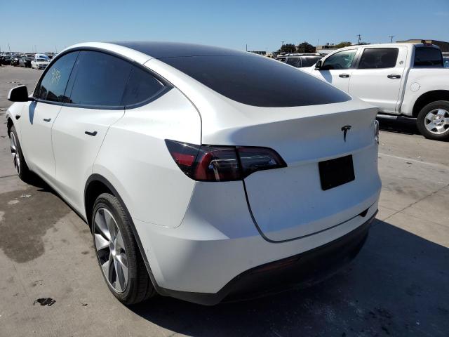 5YJYGDEE6MF211074 - 2021 TESLA MODEL Y أبيض صورة 3