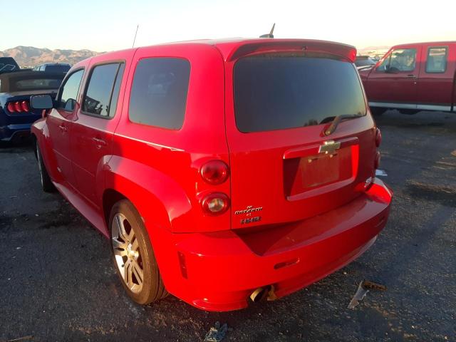 3GNBADDM2AS536119 - 2010 CHEVROLET HHR SS RED photo 3