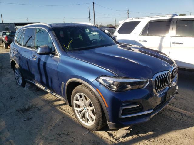 5UXCR4C04M9E86109 - 2021 BMW X5 SDRIVE BLUE photo 1
