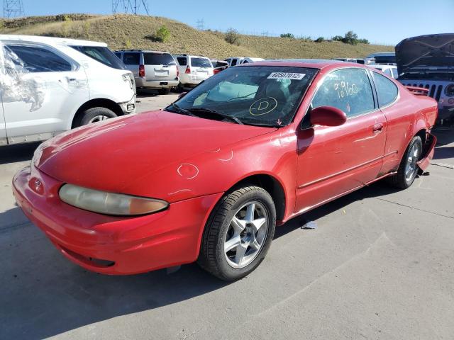 1G3NF12E0XC407649 - 1999 OLDSMOBILE ALERO GLS RED photo 2