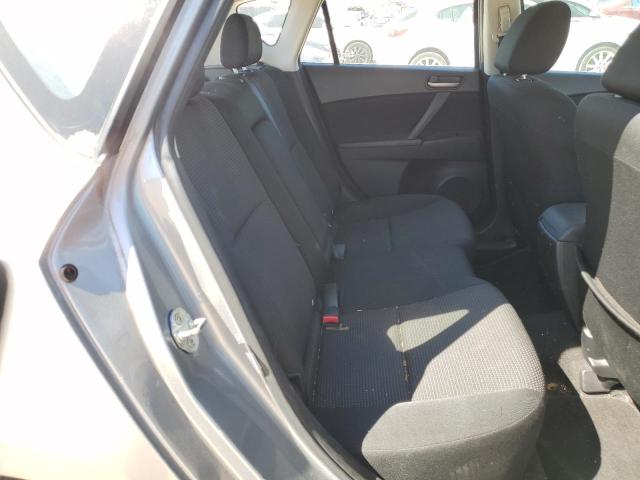 JM1BL1L77C1569067 - 2012 MAZDA 3 I SILVER photo 6