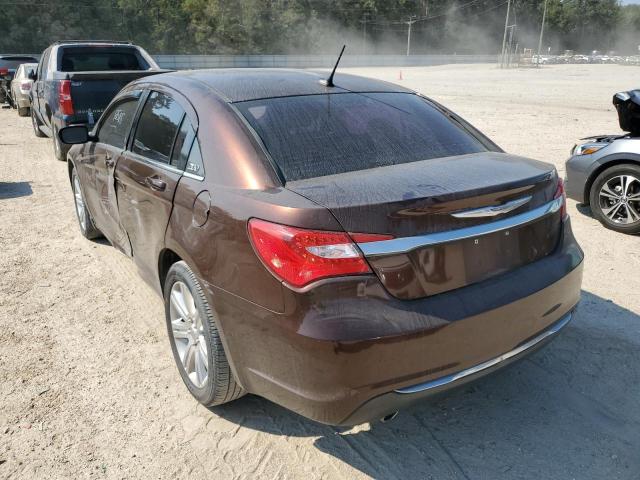 1C3CCBBG8CN184660 - 2012 CHRYSLER 200 TOURIN BROWN photo 3