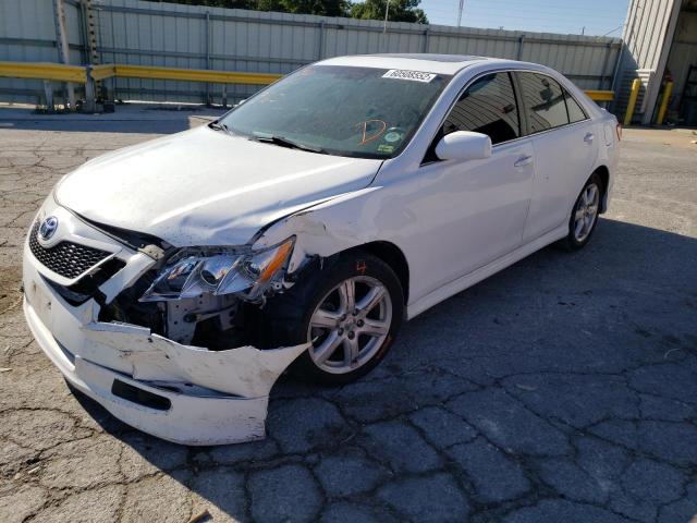 4T1BE46K68U746768 - 2008 TOYOTA CAMRY CE WHITE photo 2