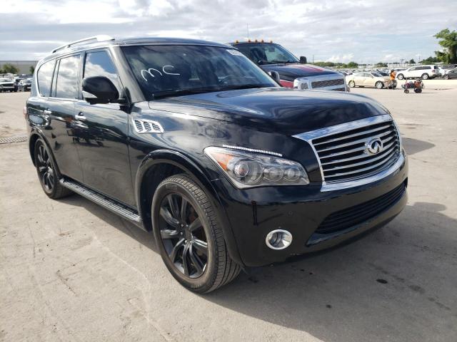 JN8AZ2NF7B9503028 - 2011 INFINITI QX56 BLACK photo 1