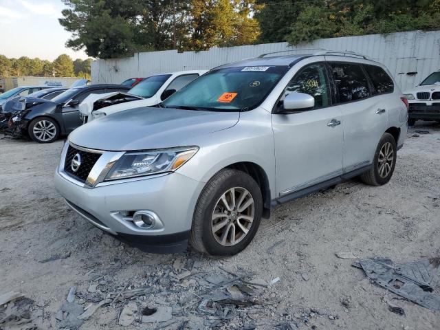 5N1AR2MM0EC644005 - 2014 NISSAN PATHFINDER SILVER photo 2