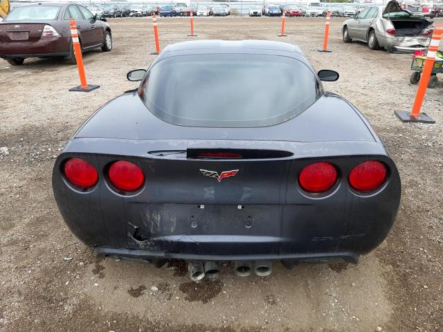 1G1YZ26E395101064 - 2009 CHEVROLET CORVETTE Z GRAY photo 6