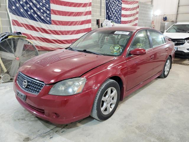 1N4AL11D85N469596 - 2005 NISSAN ALTIMA S RED photo 2