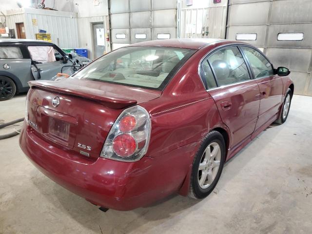 1N4AL11D85N469596 - 2005 NISSAN ALTIMA S RED photo 4