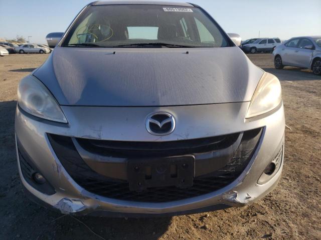 JM1CW2CL7F0188294 - 2015 MAZDA 5 TOURING Արծաթագույն լուսանկար 9