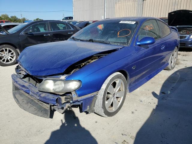 6G2VX12GX4L270768 - 2004 PONTIAC GTO BLUE photo 2