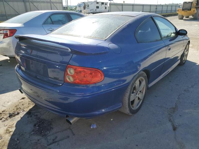 6G2VX12GX4L270768 - 2004 PONTIAC GTO BLUE photo 4