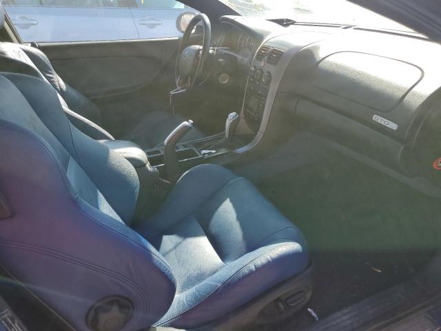 6G2VX12GX4L270768 - 2004 PONTIAC GTO BLUE photo 5