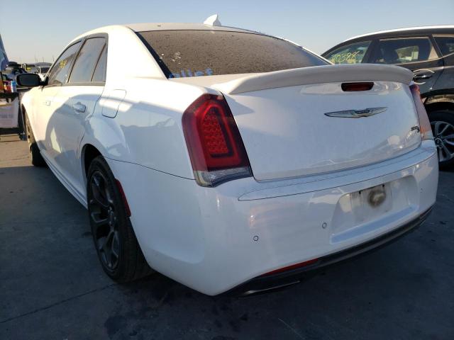 2C3CCABG8JH222839 - 2018 CHRYSLER 300 S WHITE photo 3