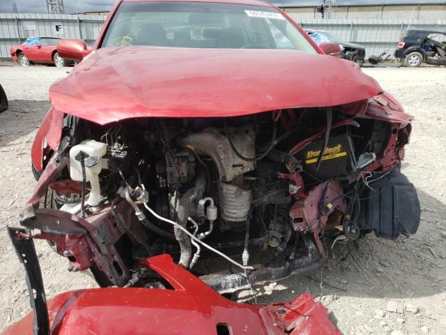 JTNBE46K773066494 - 2007 TOYOTA CAMRY CE RED photo 9