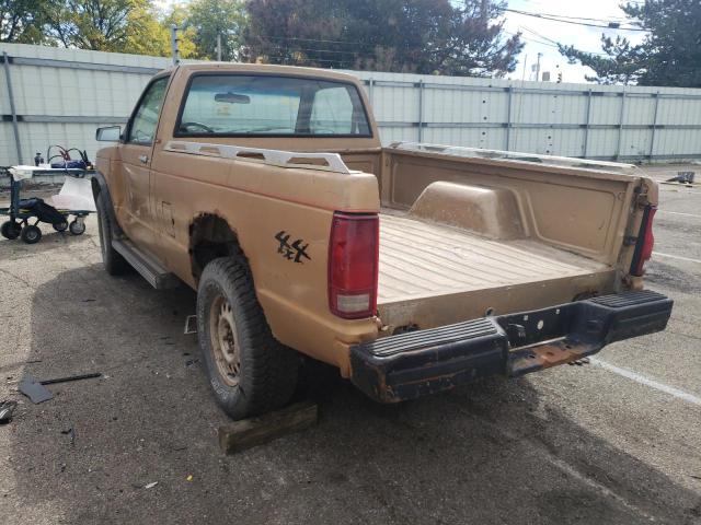 1GTCT14RXJ2521025 - 1988 GMC S TRUCK S1 BROWN photo 3