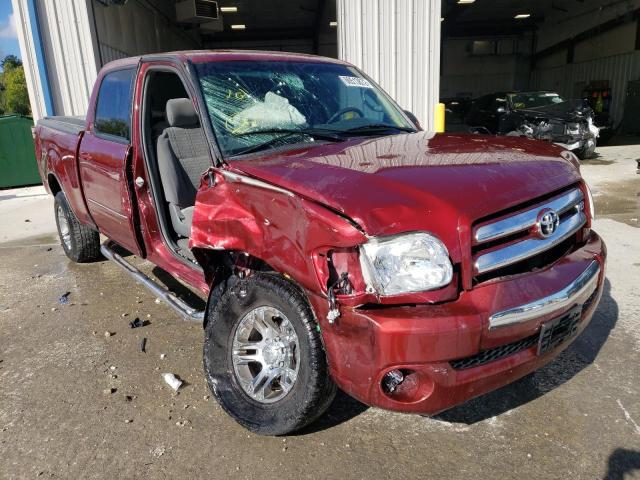 5TBET34126S509152 - 2006 TOYOTA TUNDRA DOU MAROON photo 1