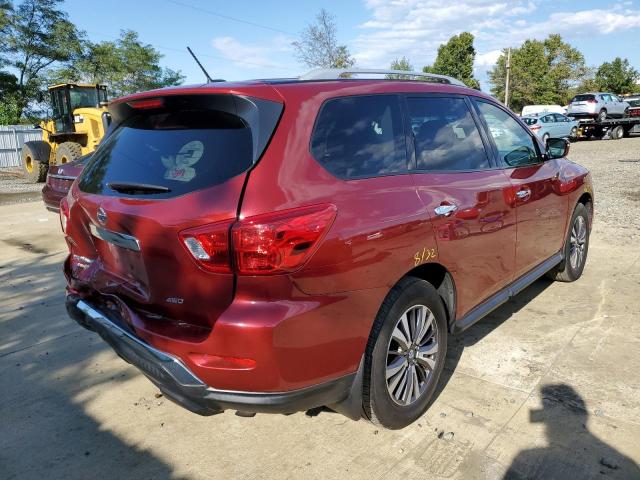 5N1DR2MM7HC901274 - 2017 NISSAN PATHFINDER RED photo 4