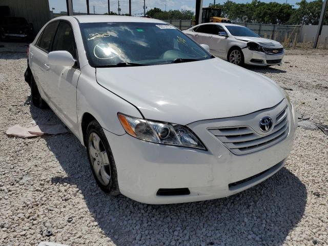 4T1BE46K97U573469 - 2007 TOYOTA CAMRY CE WHITE photo 1