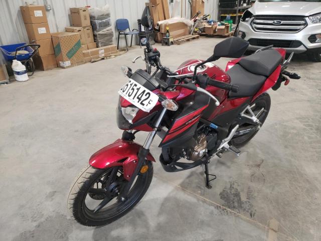 MLHNC5212J5400045 - 2018 HONDA CB300 F RED photo 2