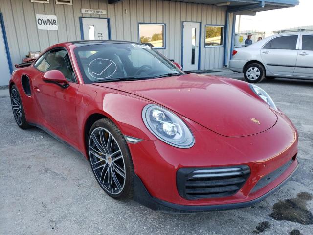 WP0AD2A99KS140704 - 2019 PORSCHE 911 TURBO RED photo 1