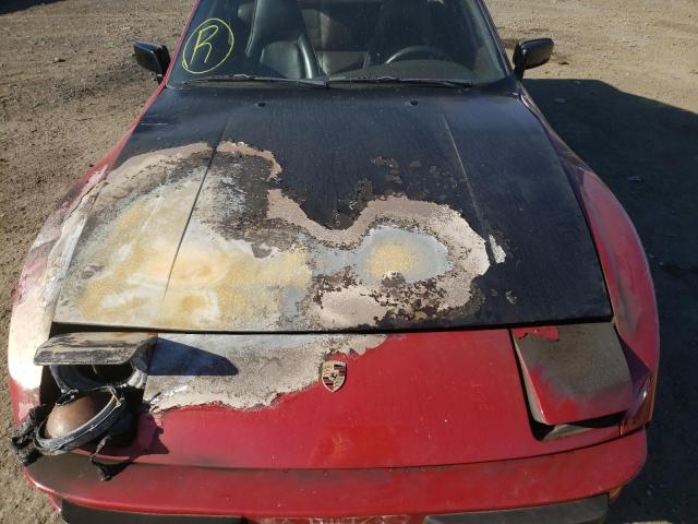 WP0AA0940FN450587 - 1985 PORSCHE 944 RED photo 7