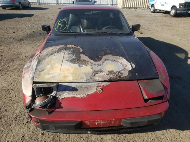 WP0AA0940FN450587 - 1985 PORSCHE 944 RED photo 9